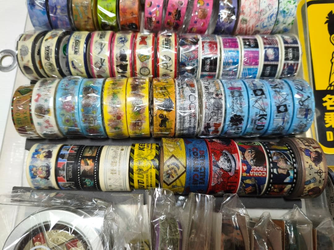 名探偵コナン　マスキングテープ　養生テープ　ステッカー　まとめ売り
