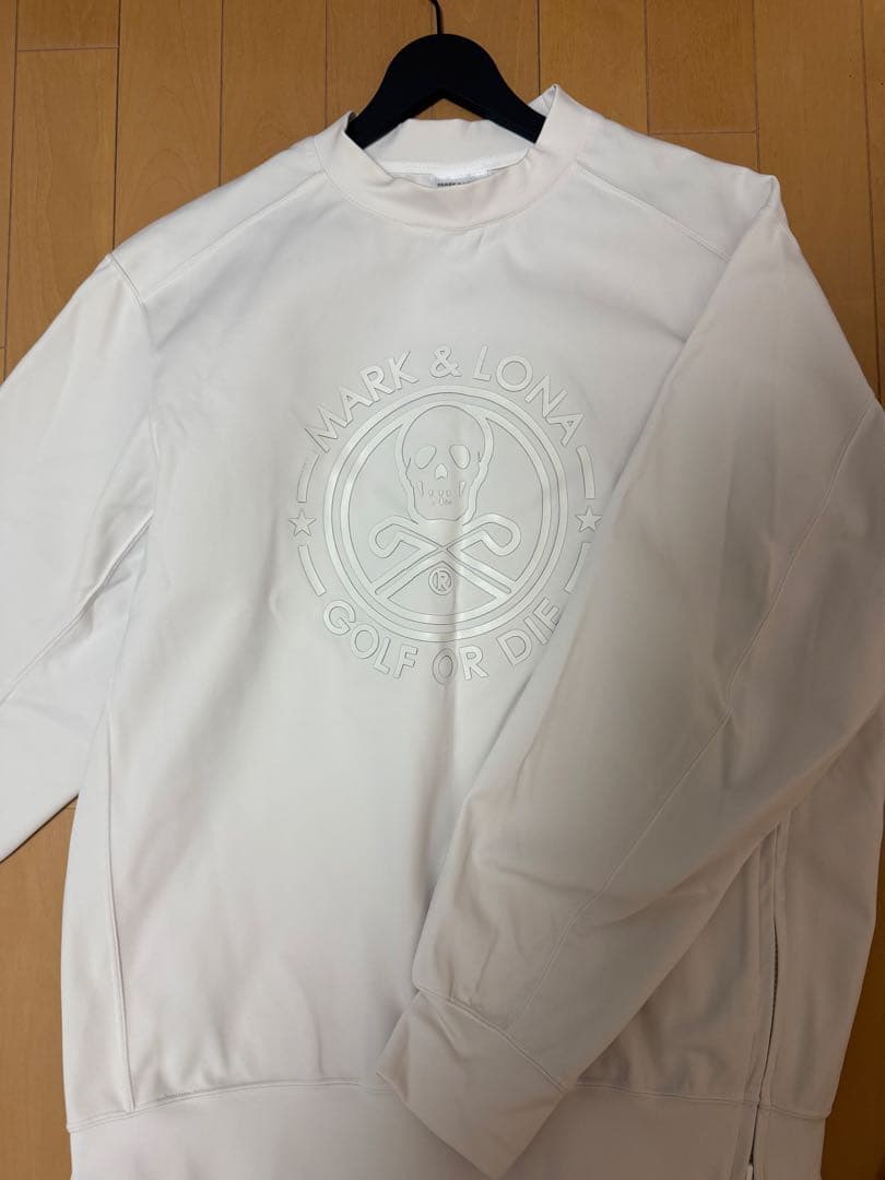 MARK & LONA ホワイト セーター・パンツセット　セットアップ