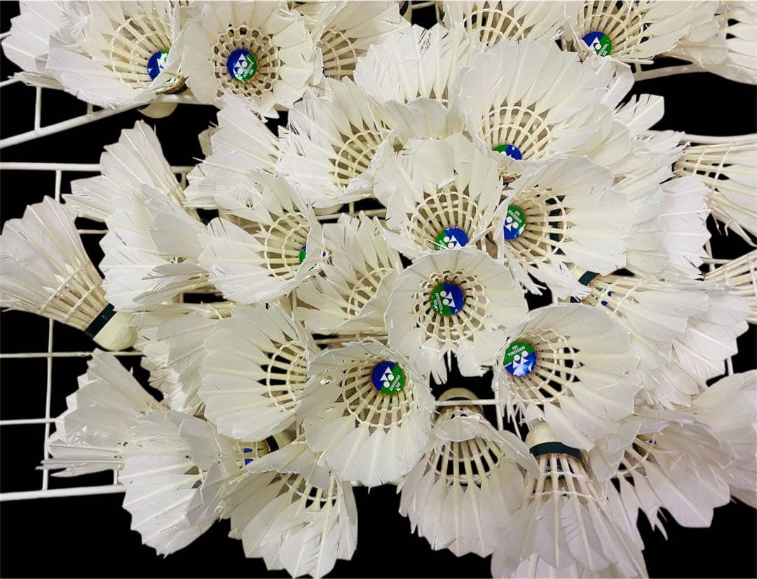 L*a様 バドミントン中古シャトル*エアロセンサ500*ノック練習130個