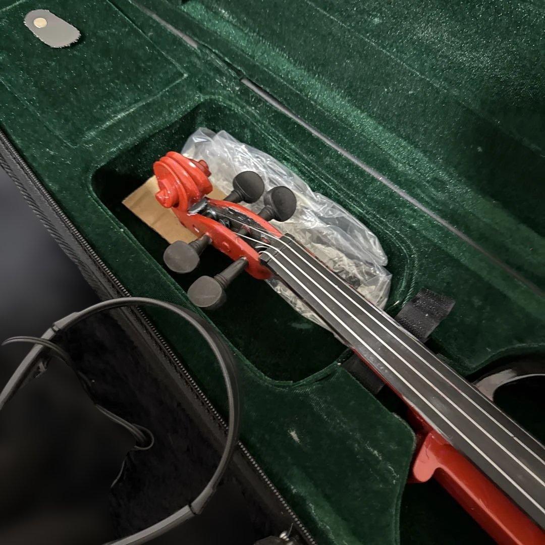 エレキバイオリン 4/4サイズ ケース 弓付属 弦楽器