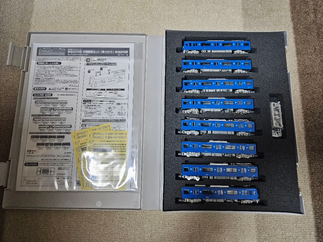 グリーンマックス 4191京急600形 BLUE SKY TRAIN 8両セット