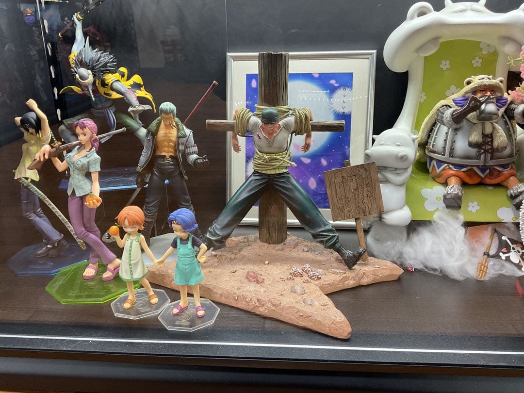 ワンピースフィギュア　ゾロ　popサイズ　ガレージキット　海外フィギュア