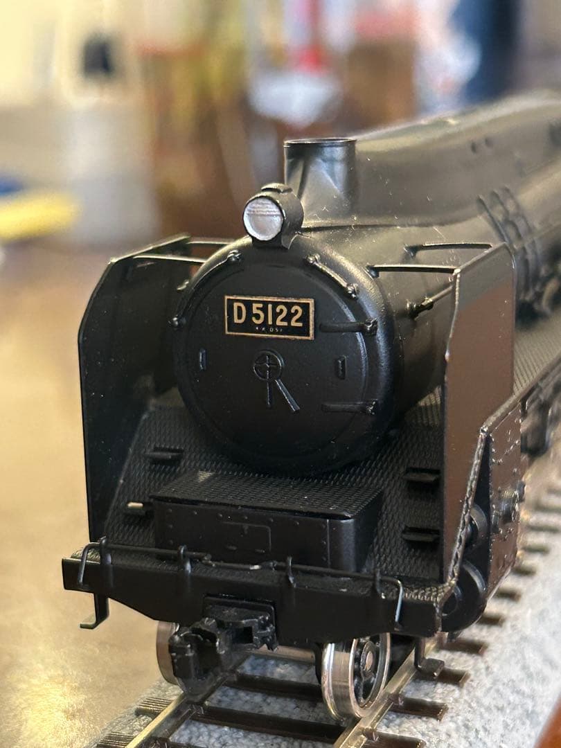メーカー不明　D51全流　蒸気機関車　HOゲージ