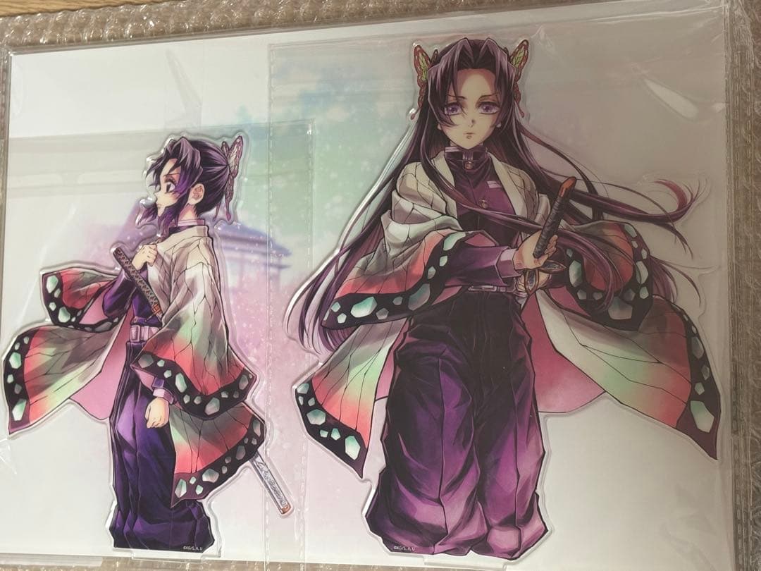 鬼滅の刃　webshop くじ　繋ぐ　しのぶ　A賞　ビッグアクリルスタンド