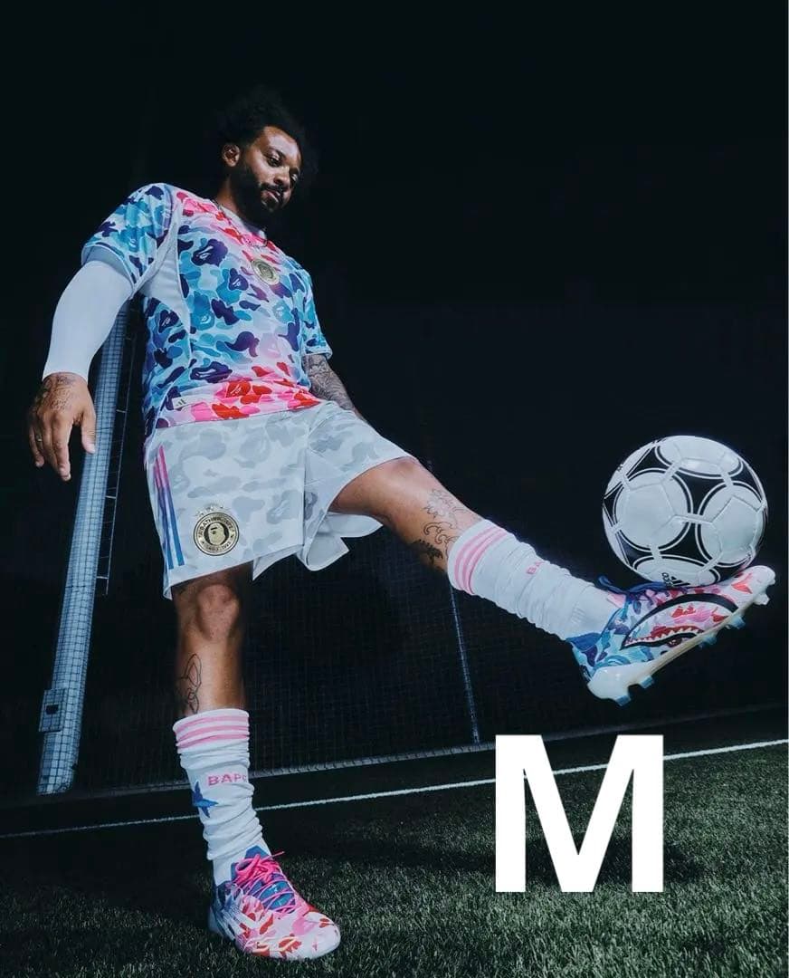 BAPE ADIDAS FB SHORTSアディダスエイプコラボ限定サッカー