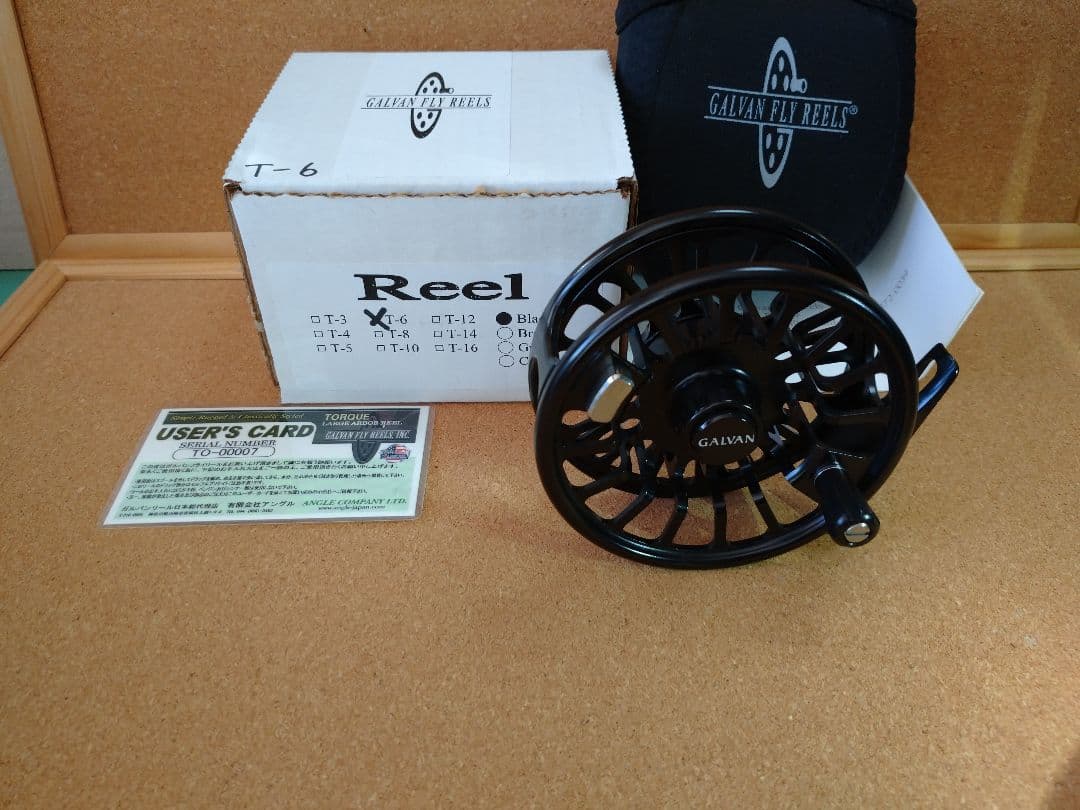 ガルバン フライリール トルクシリーズ ブラック T－６ ラージアーバー 新品
