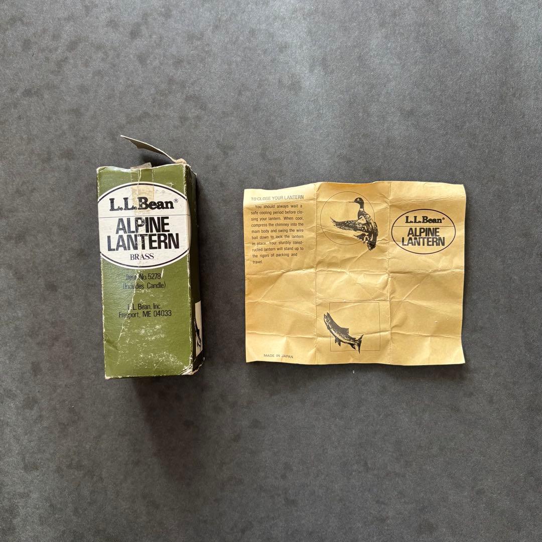 Vintage L.L.Bean Candle キャンドルアルパインランタン