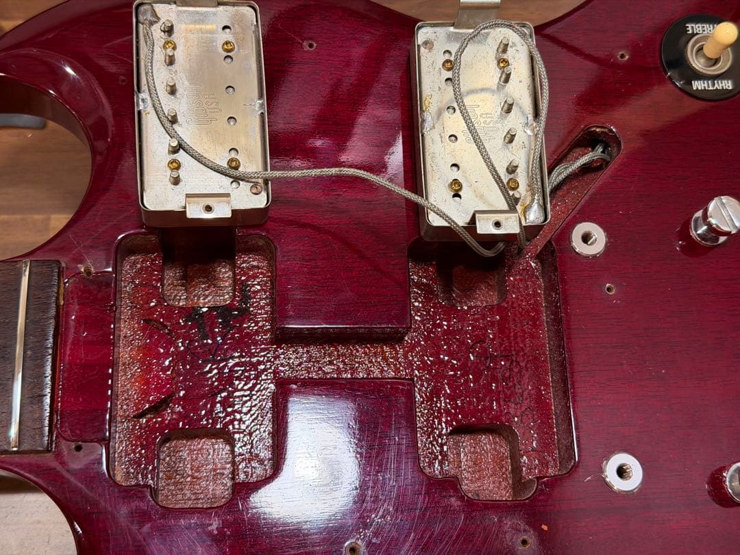 Gibson SG special 2002年製　チェリー　すり合わせ済み