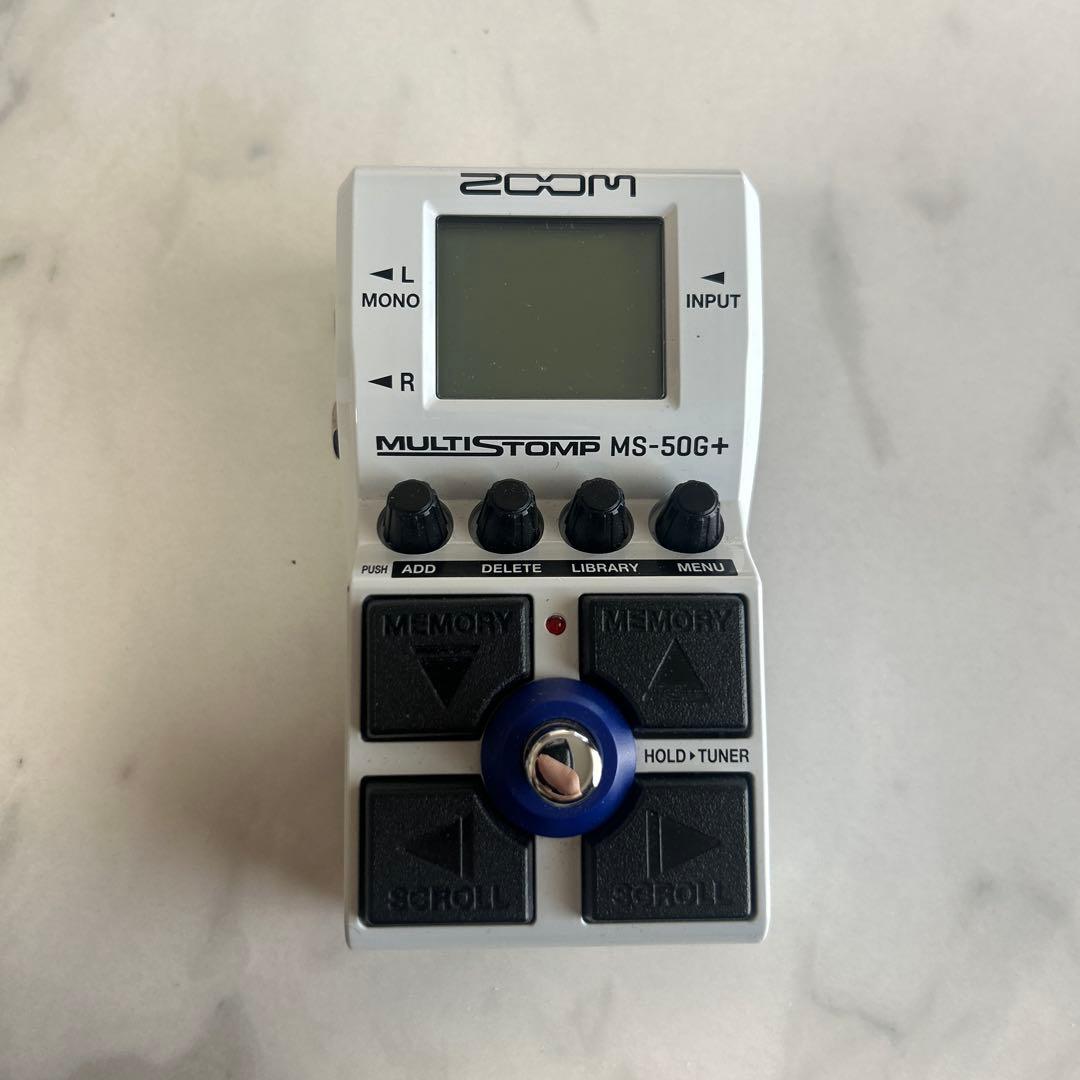 【ほぼ未使用】ZOOM MULTISTOMP MS-50G+ ギターエフェクター