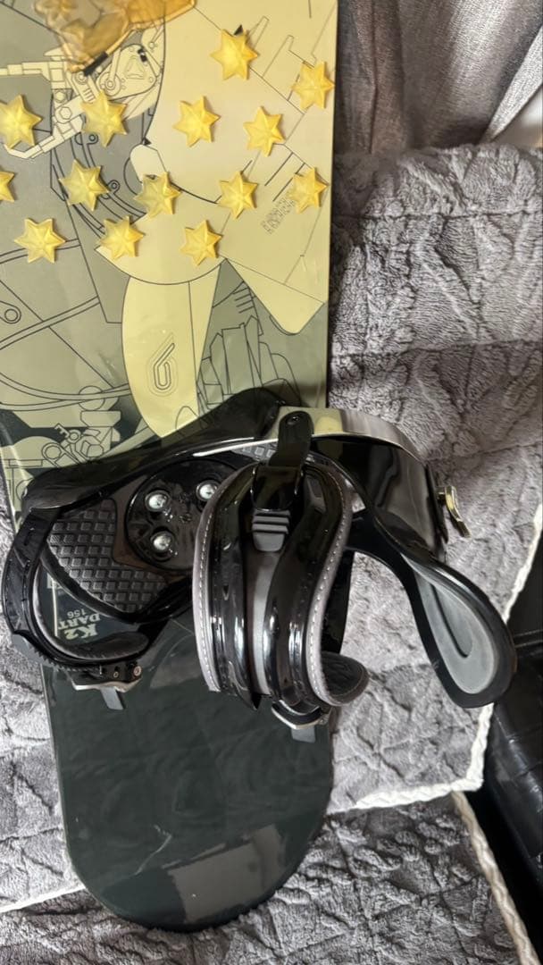 K2 DART 156cm スノーボード　MORROW ビンディングセット