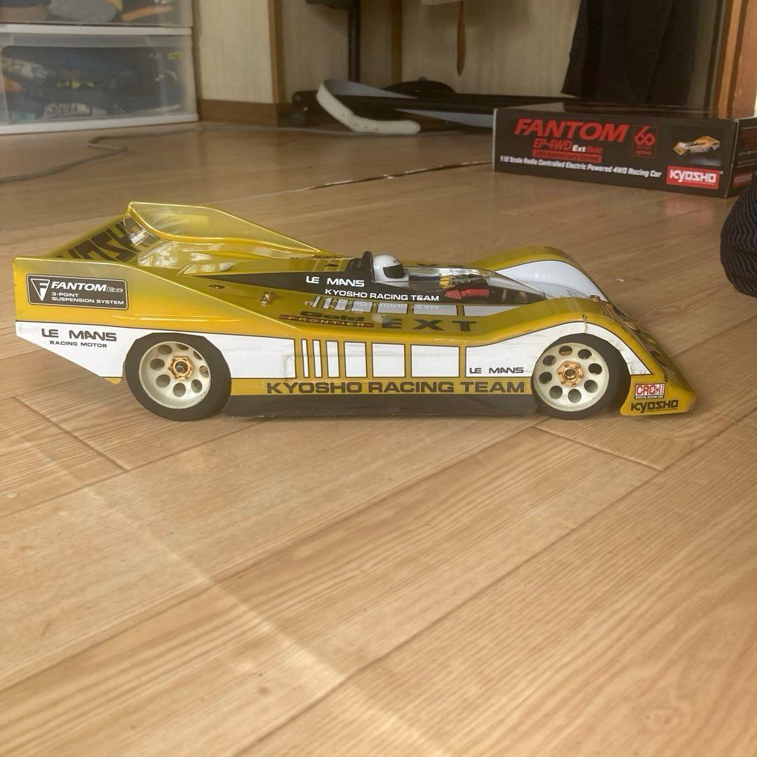 KYOSHO ファントムEP 4WD Ext ゴールド　60周年記念モデル　中古