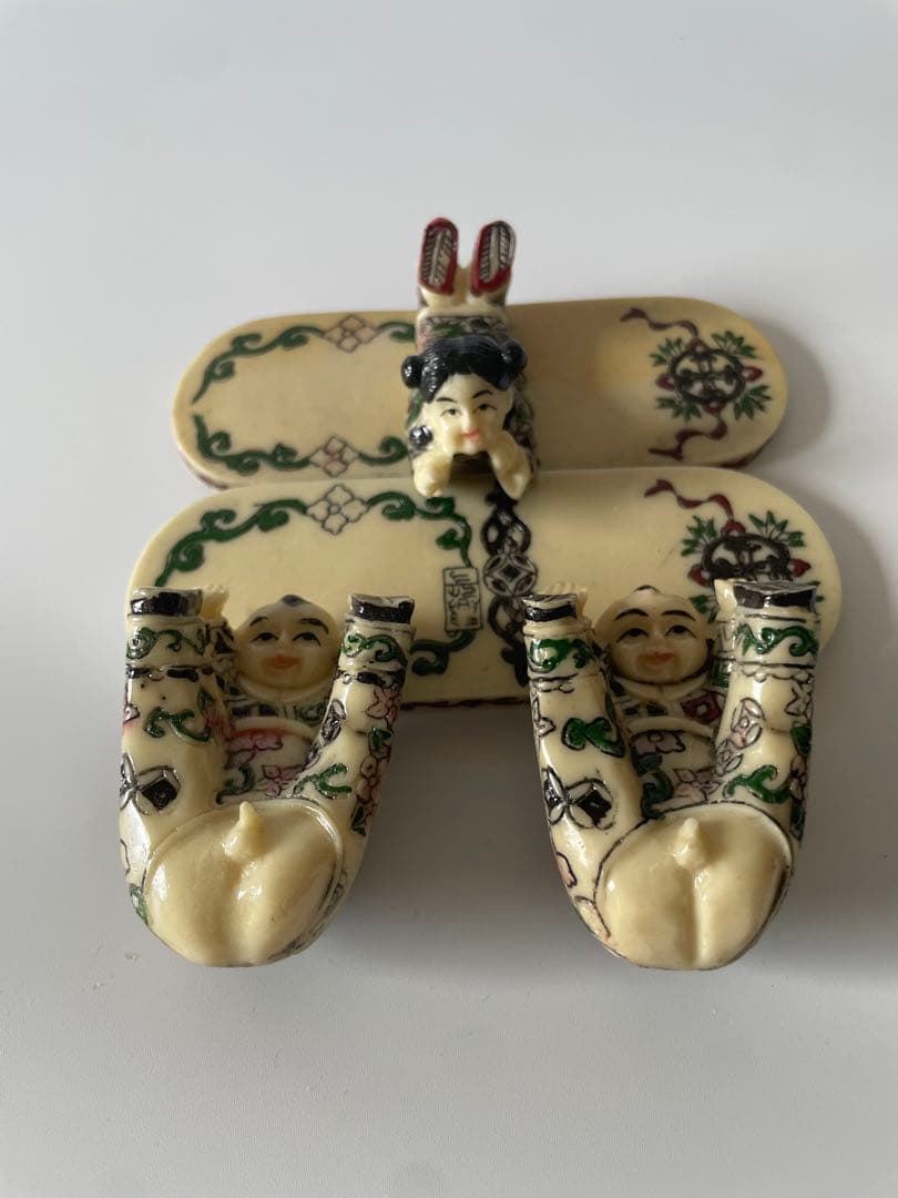 根付　春画　中国　アンティーク　提げ物