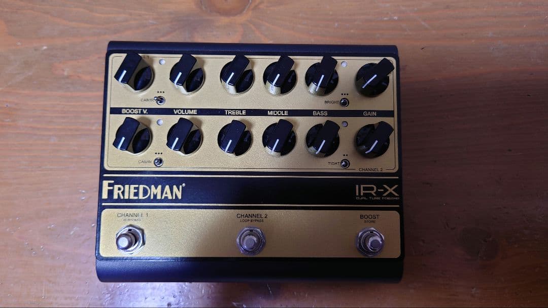 Friedman IR-X チューブプリアンプ