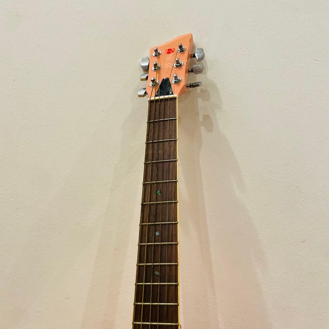 【希少】JJ Heart アコースティックギター JJC-HRTKIT ピンク