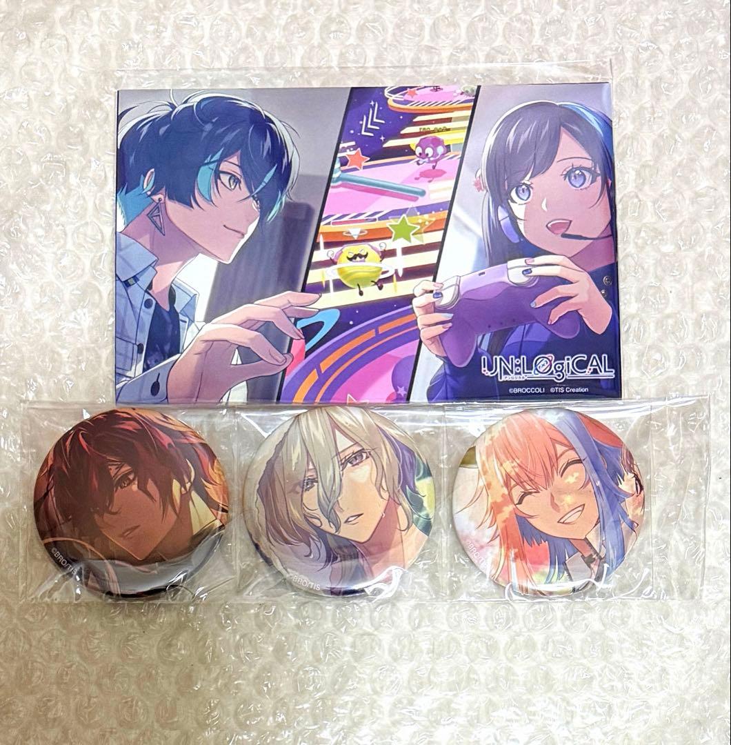 UN:LOGICAL HMV特典 缶バッジ ブロマイド アンロジカル④