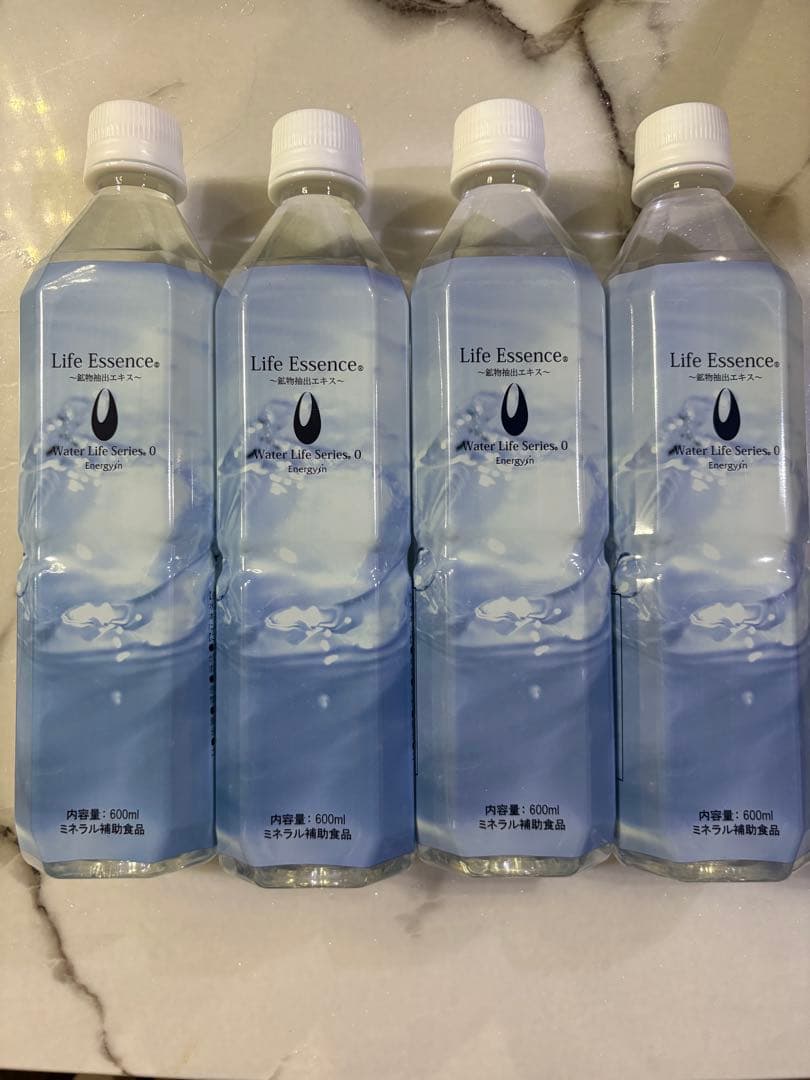 エコウォーター ライフエッセンス 600ml 新品未開封4本セット