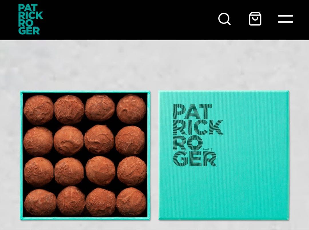 PATRICK ROGER トリュフチョコレート 16個入り