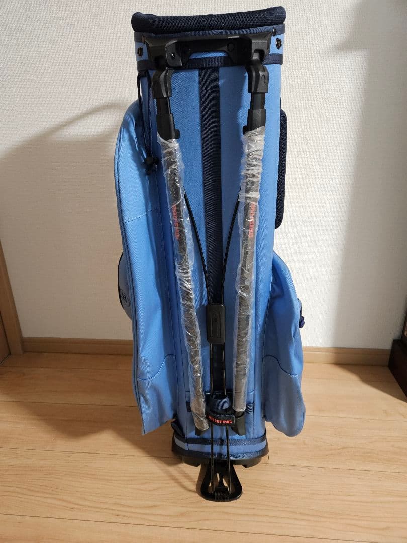 BRIEFING デニムブルー スタンドキャディバッグ