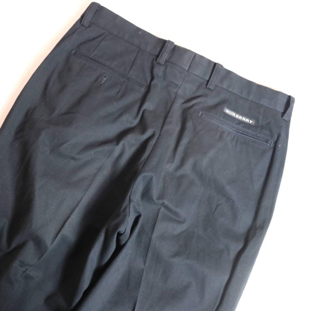 C1292 Burberry GOLF スラックス パンツ ブラック