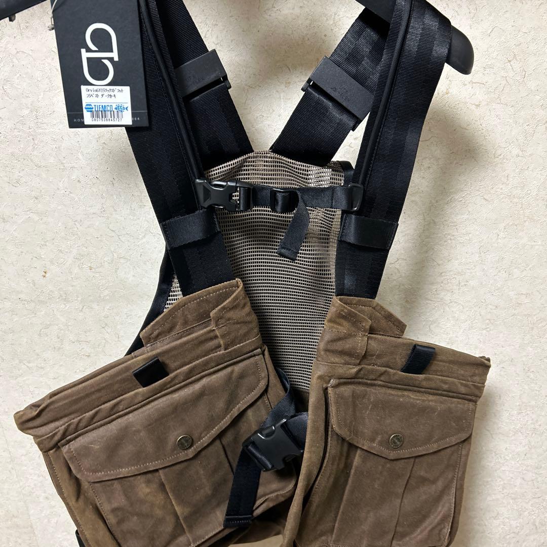 ORVIS ワックスドコットンべスト　未使用　フライ ルアー　ハンティング　渓流