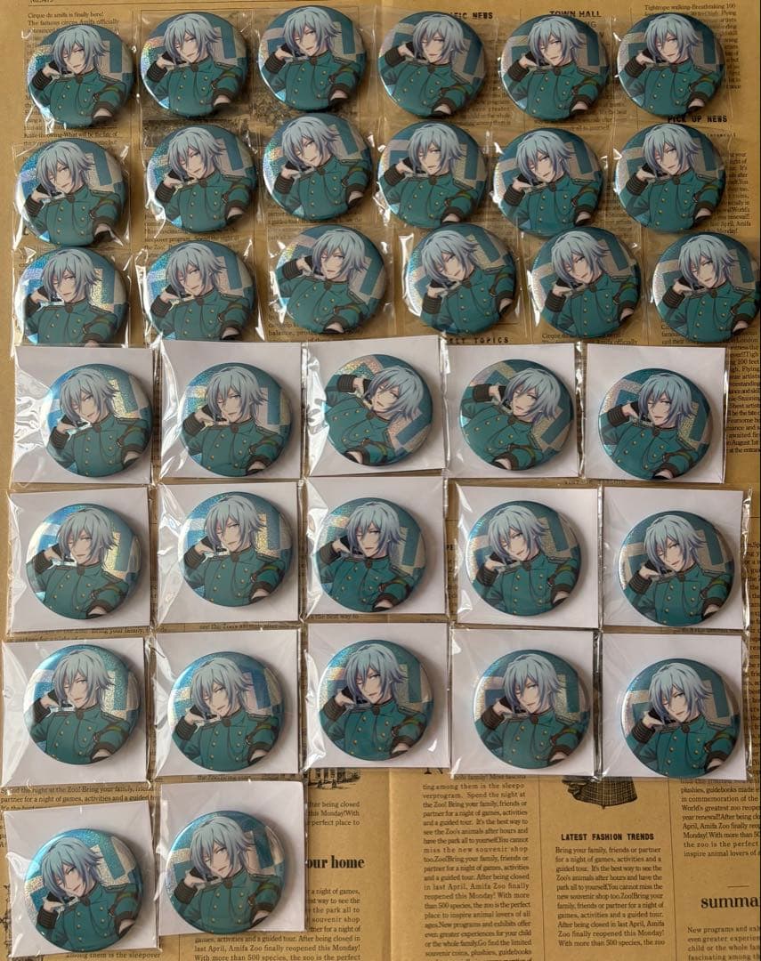 アイナナ G4Y 缶バッジ 四葉環 35点 まとめ売り