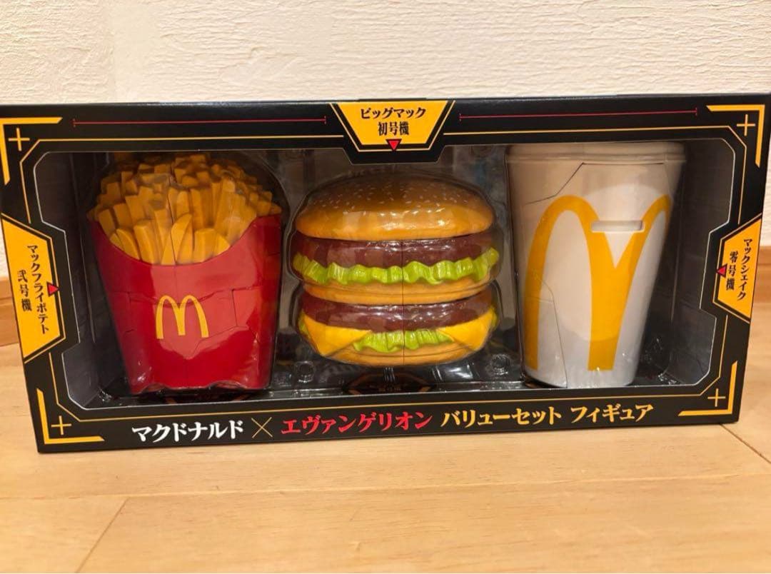 マクドナルド×エヴァンゲリオン フィギュアセット
