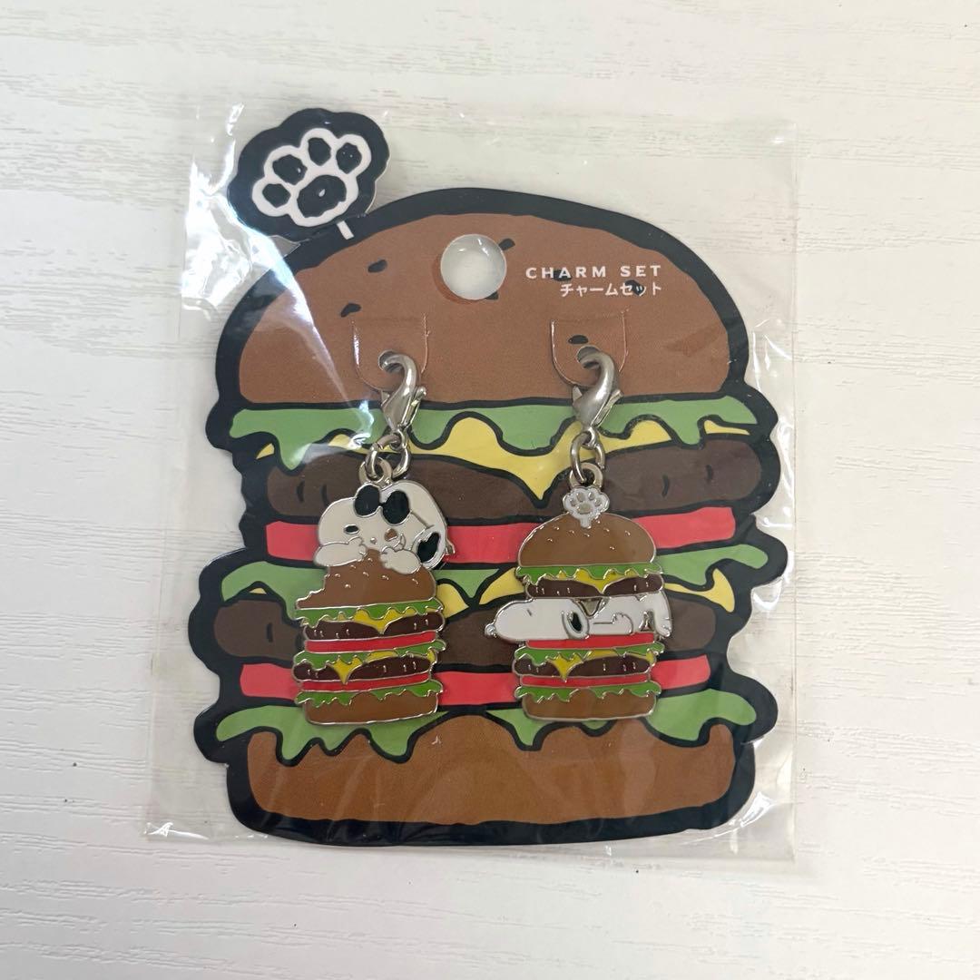 【希少】スヌーピー　ハンバーガー チャーム　USJ 2017