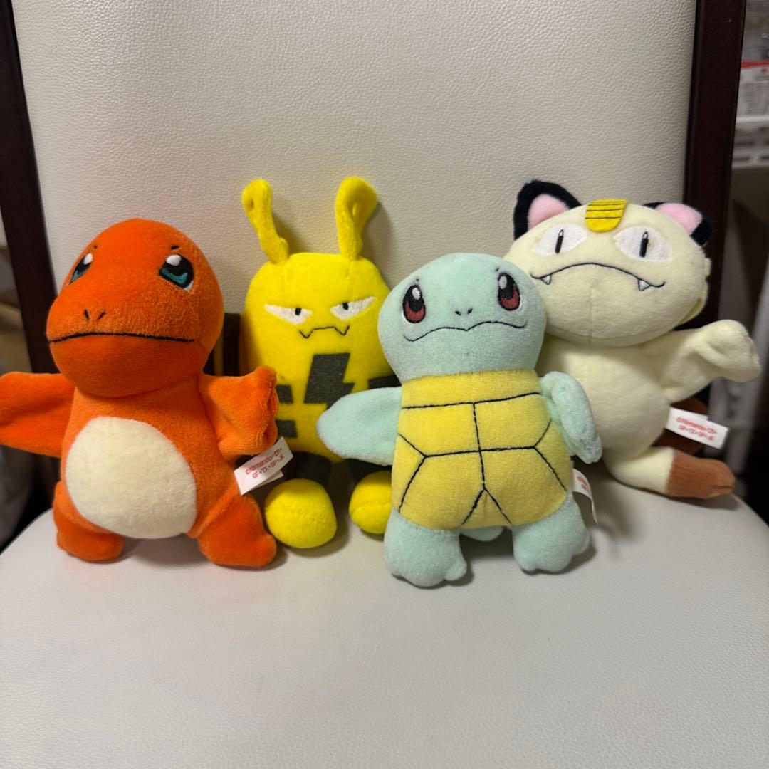 ポケモン ぬいぐるみ TOMY 初期　4個セット