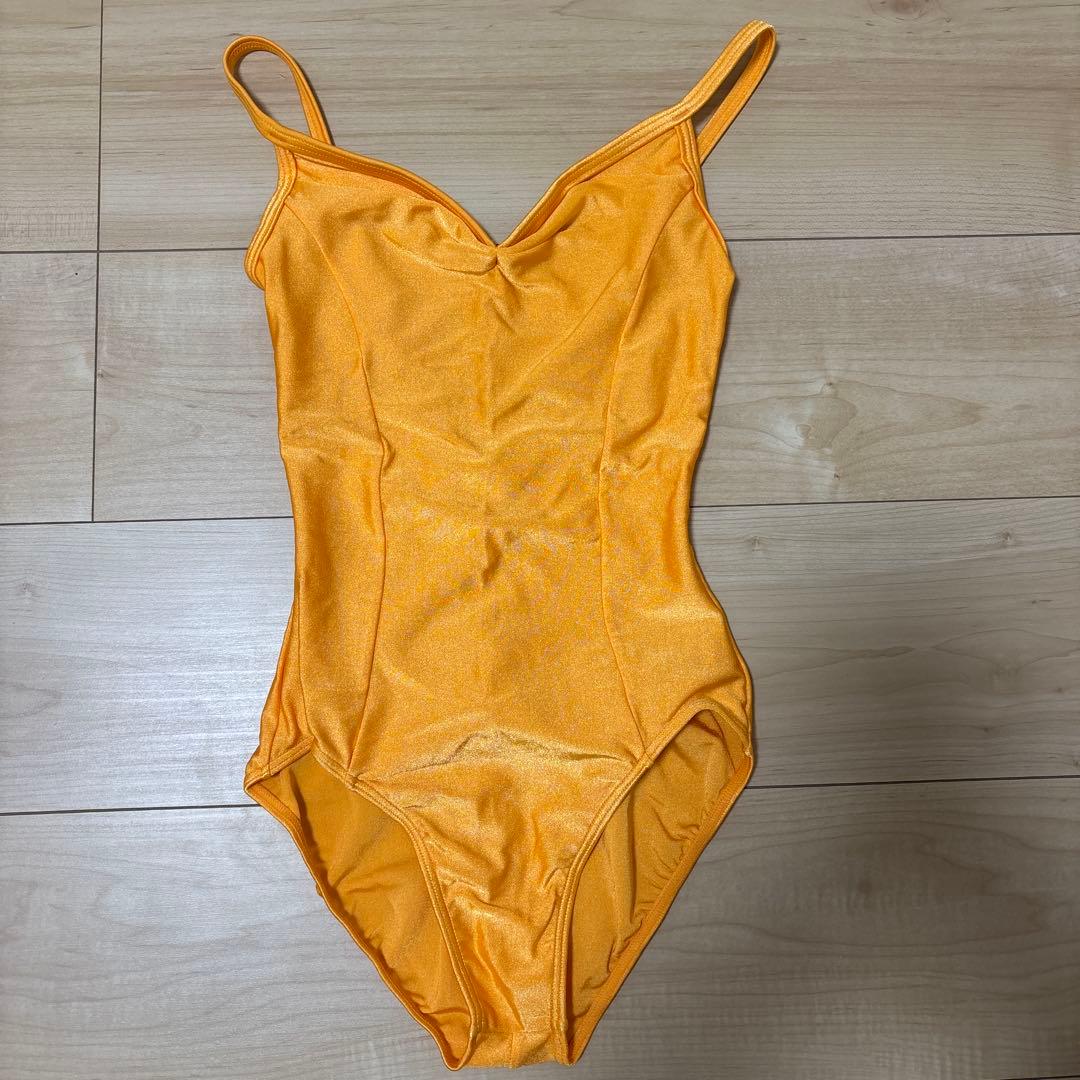 チャコット　レオタード　ローザンヌコレクション　オレンジ