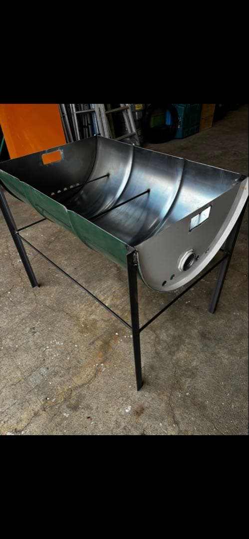 大型バーベキューコンロ　ドラム缶