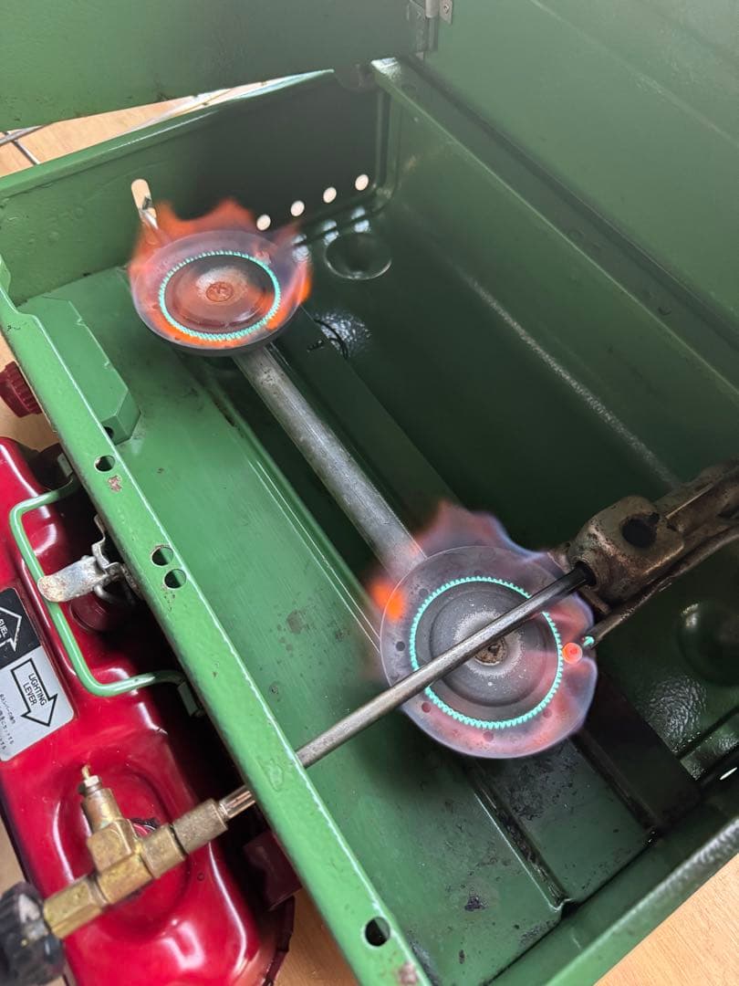 【廃盤希少品】コンパクトツーバーナー DX model 423-770J