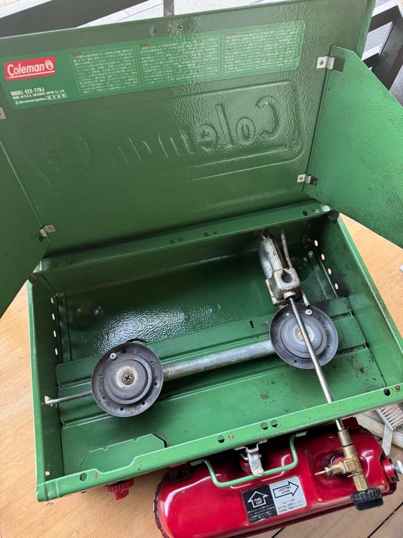 【廃盤希少品】コンパクトツーバーナー DX model 423-770J