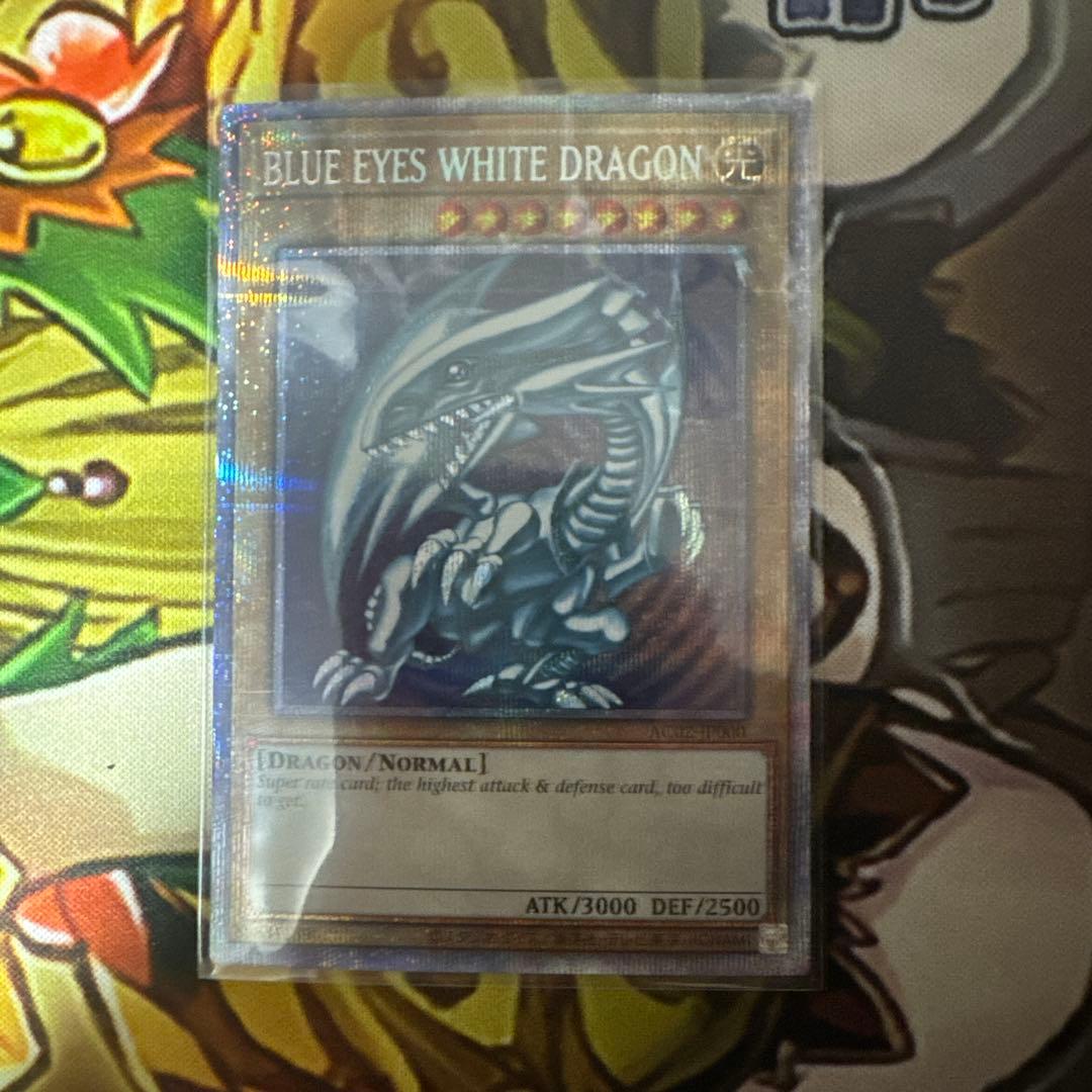青眼の白龍 BLUEEYES WHITEDRAGON プリシク　アニクロ　英語