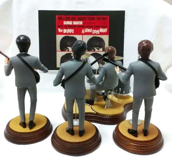 ビートルズAPPLE CORPS特注人形♣渋谷西武店舗BEATLESディスプレイ