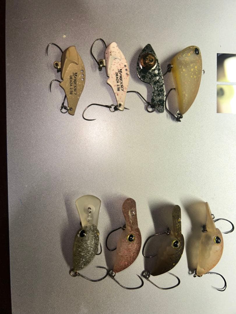 管釣り引退ルアー ウッサ　さかさニョロ　チビパニ　ダンゴウオ 団子魚　ナイアス