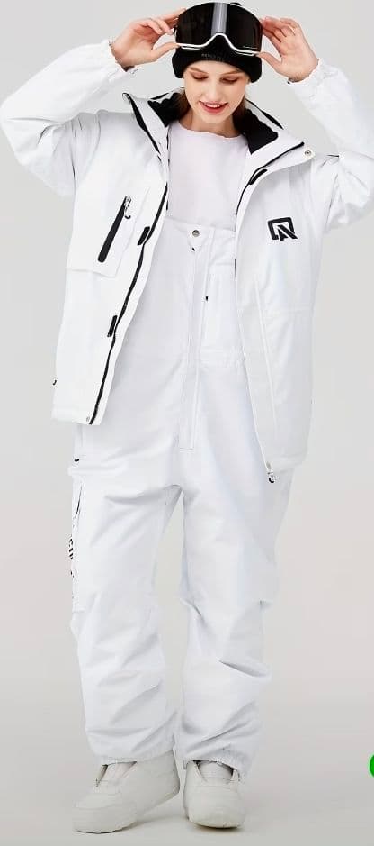 スノーボードウェアJK ホワイト M