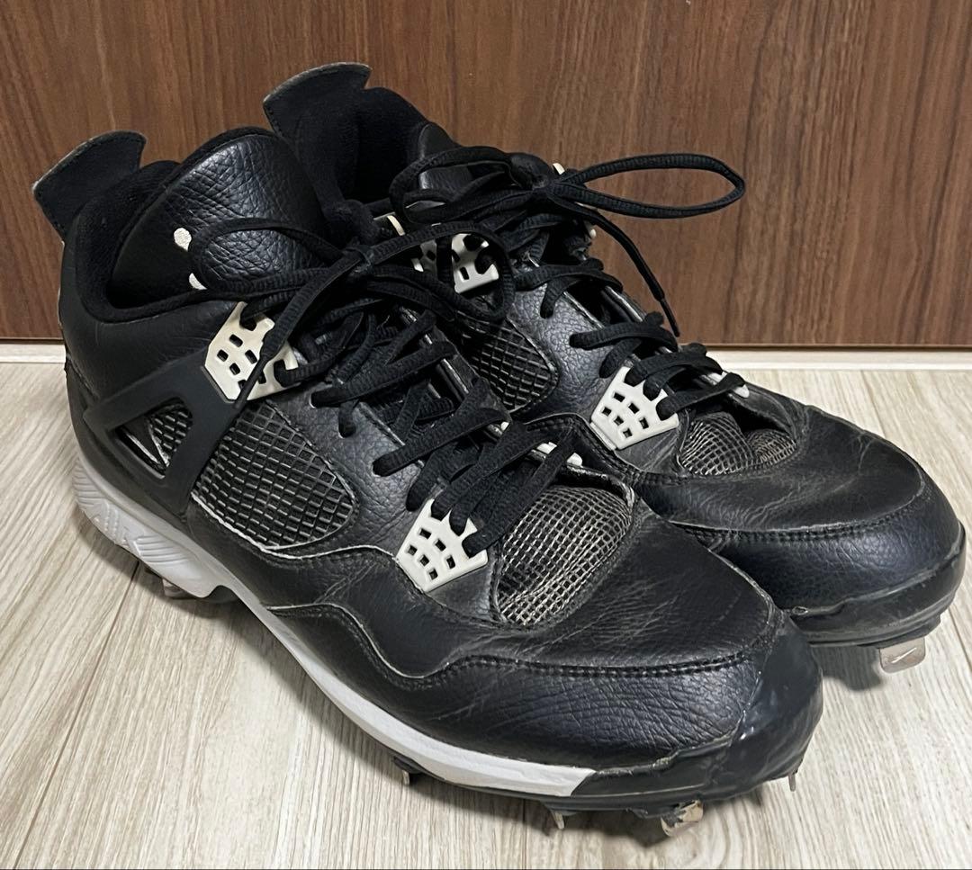 希少　激レア　ナイキ　エアジョーダン4 オレオ　野球　スパイク　30.5cm