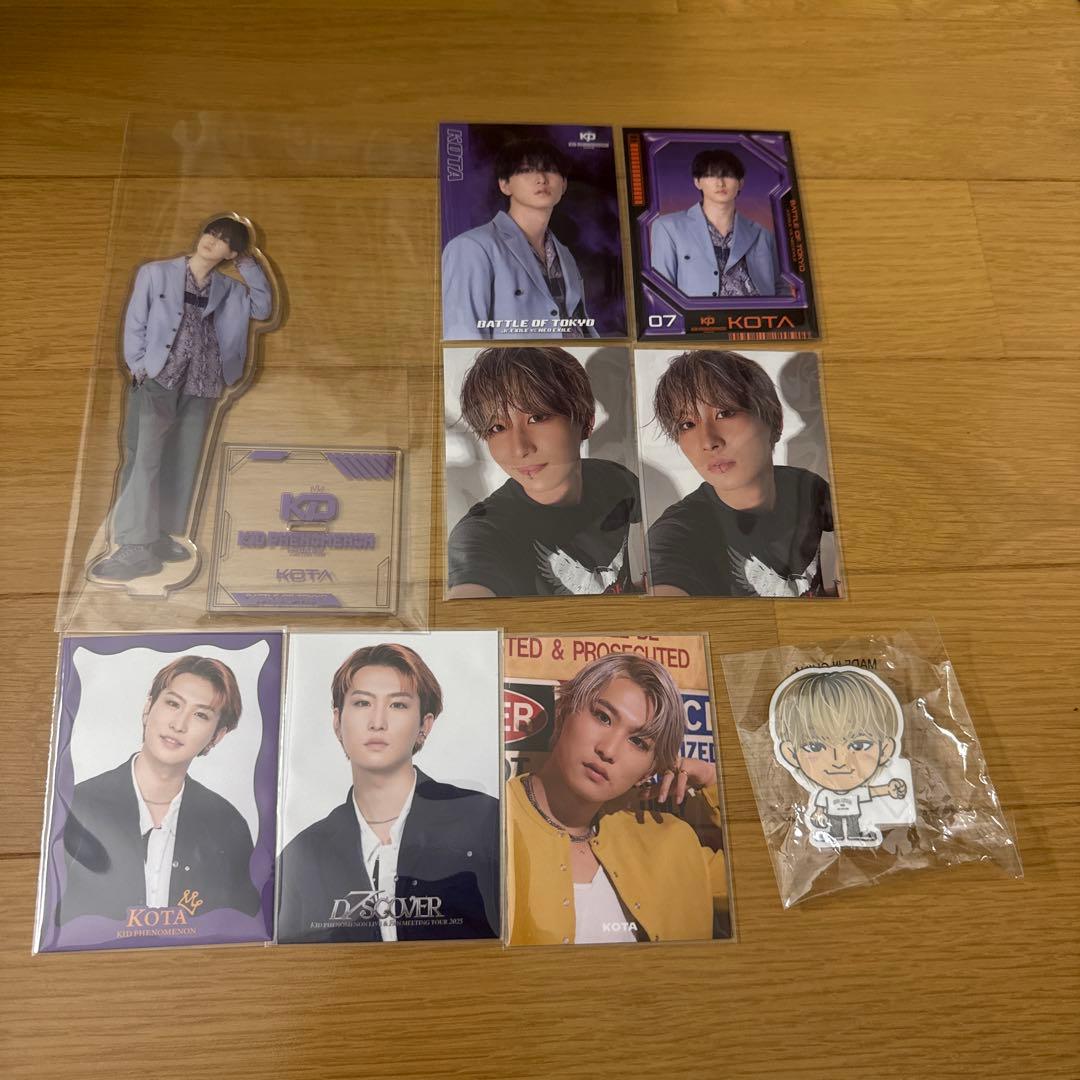 山本光汰　アクスタ　フォトカ フラッグアクセサリー　セット　キドフェノ