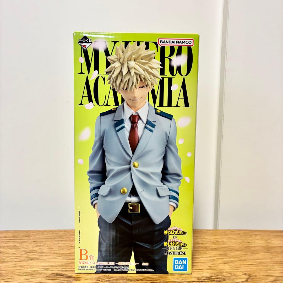 ヒロアカ Ｂ賞 紡がれる想い　一番くじ　爆豪勝己　フィギュア 紡ぐ力