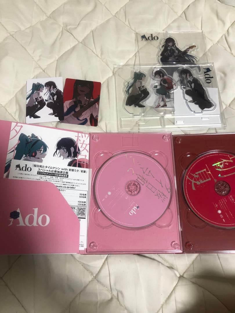 桜日和とタイムマシン/初夏　数量限定版 アクリルスタンド