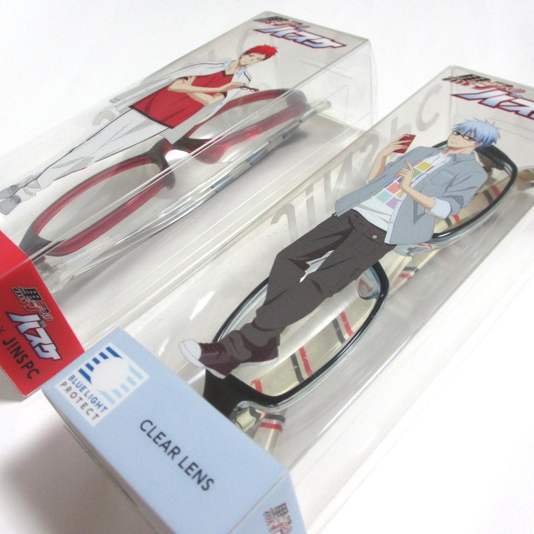 黒子のバスケ JINS PC コラボメガネ 黒子テツヤ 赤司征十郎