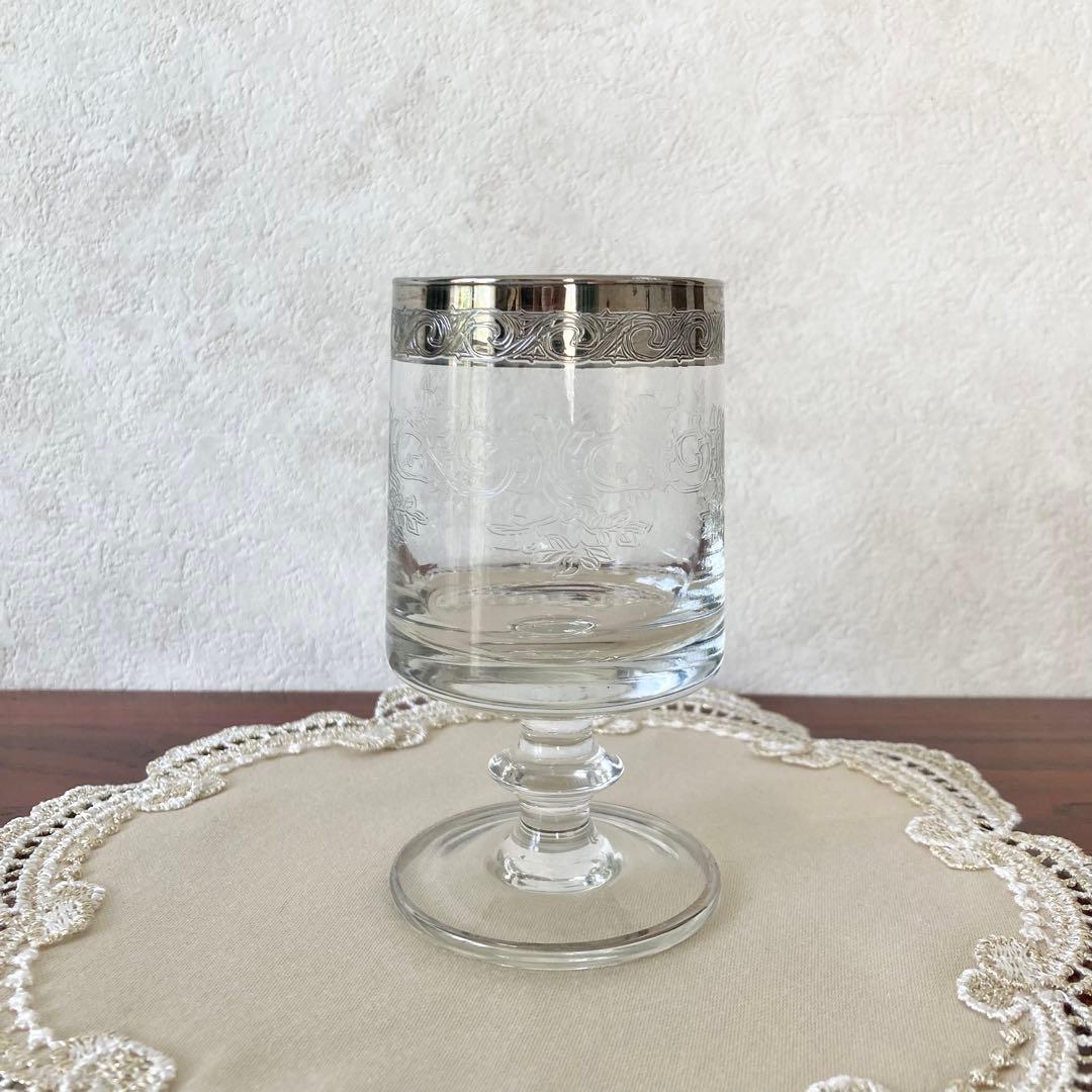 ヴェネツィアンガラス　ワイングラス　ショットグラス　ムラーノガラス　メディチ