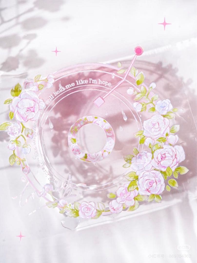 【8464】海外　マステ　5m巻売り　貝殻光マスキングテープ　CD