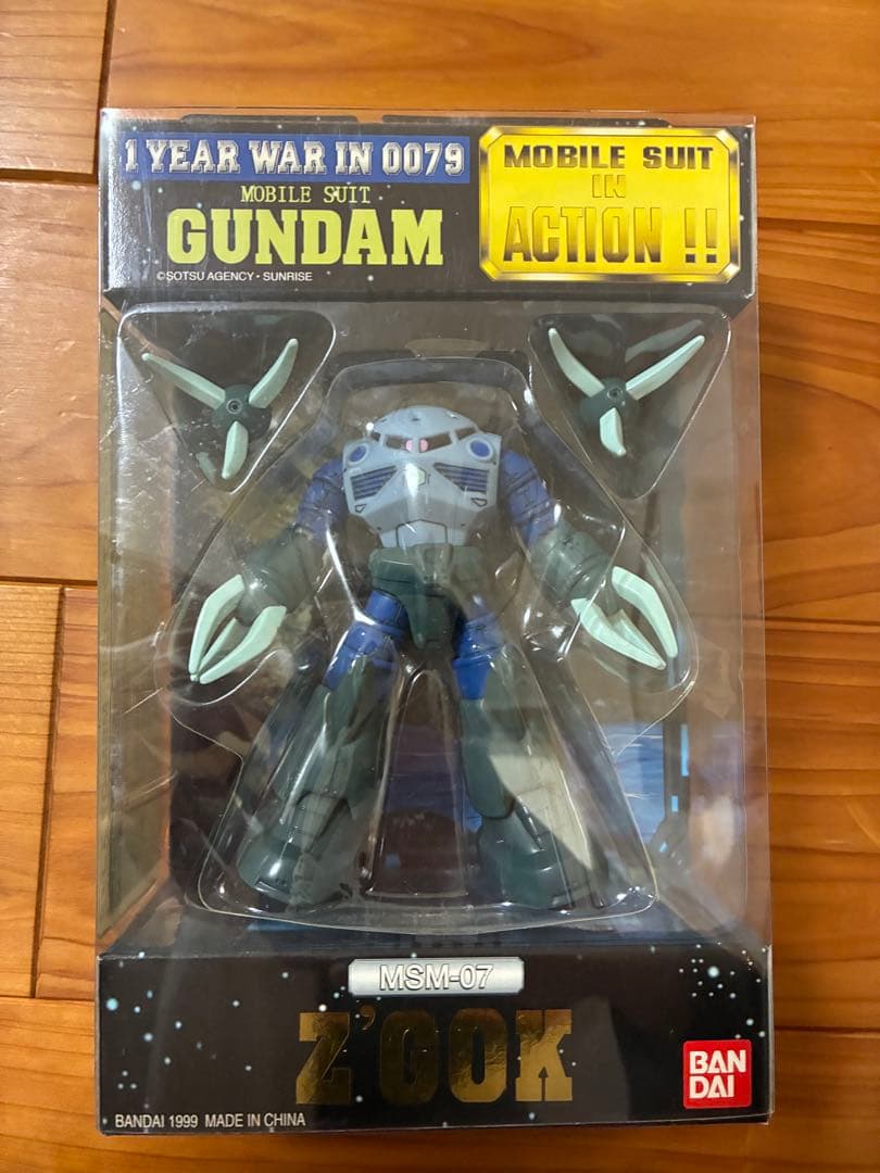 BANDAI MSM-07 Z'GOK アクションフィギュア