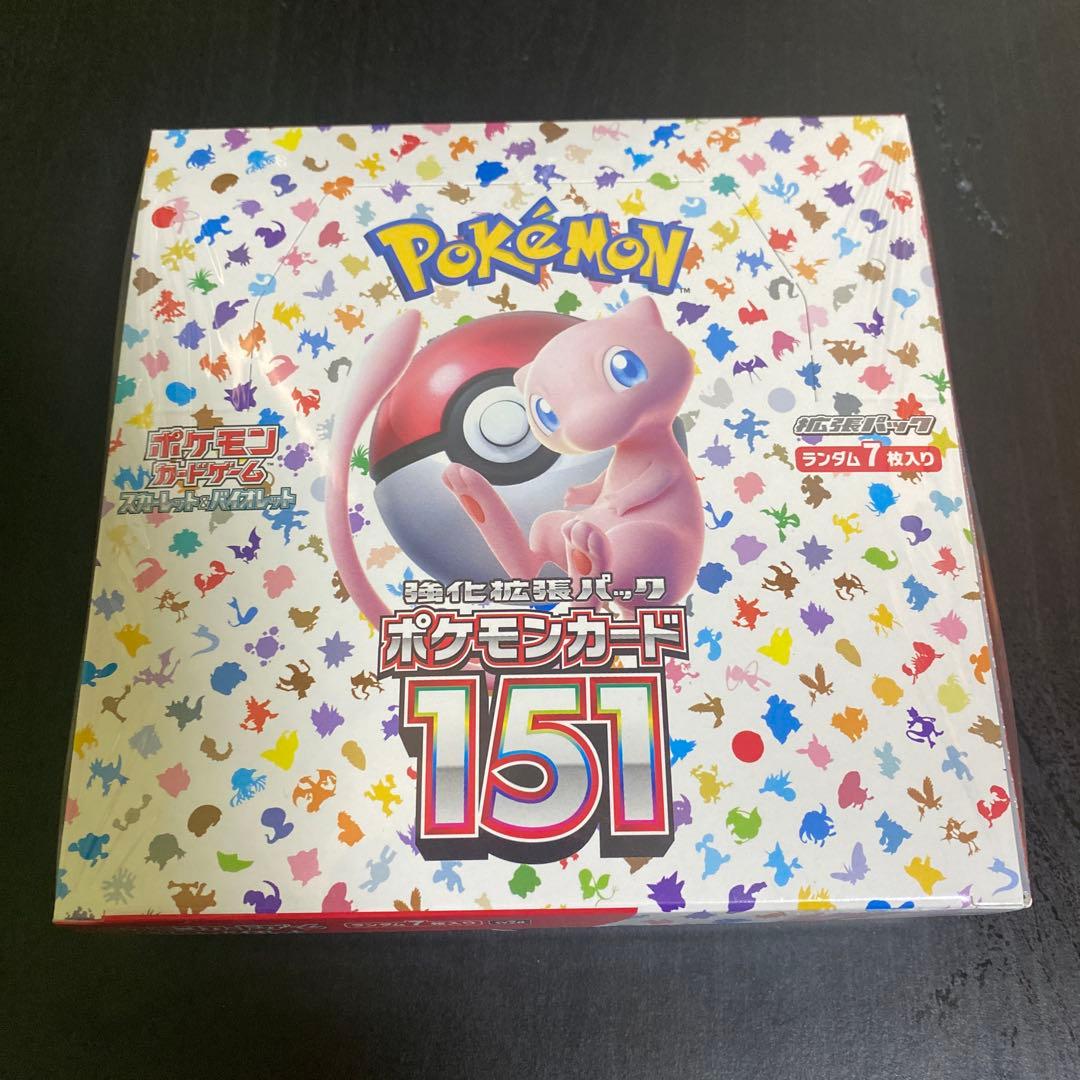s*i様 ポケモンカード 151 ボックス 未開封