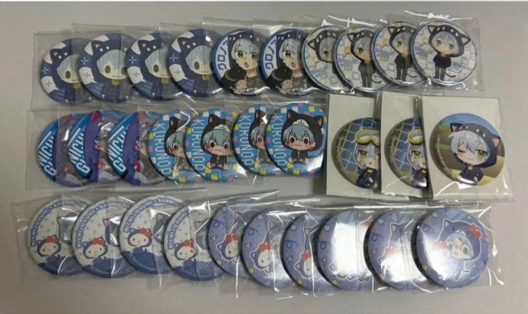 日常組クロノア缶バッジまとめ売り