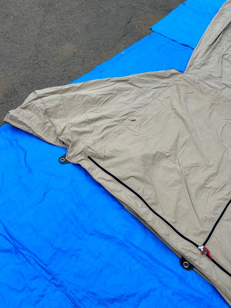 【美品】DOD パップフーテント2 タンカラー T2-670-TN