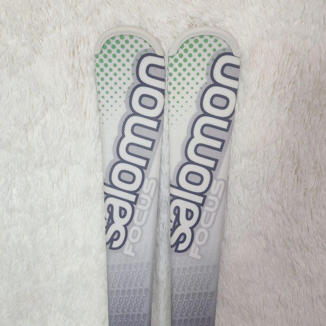 サロモン SALOMON Focus 145cm ショートカービングスキーセット