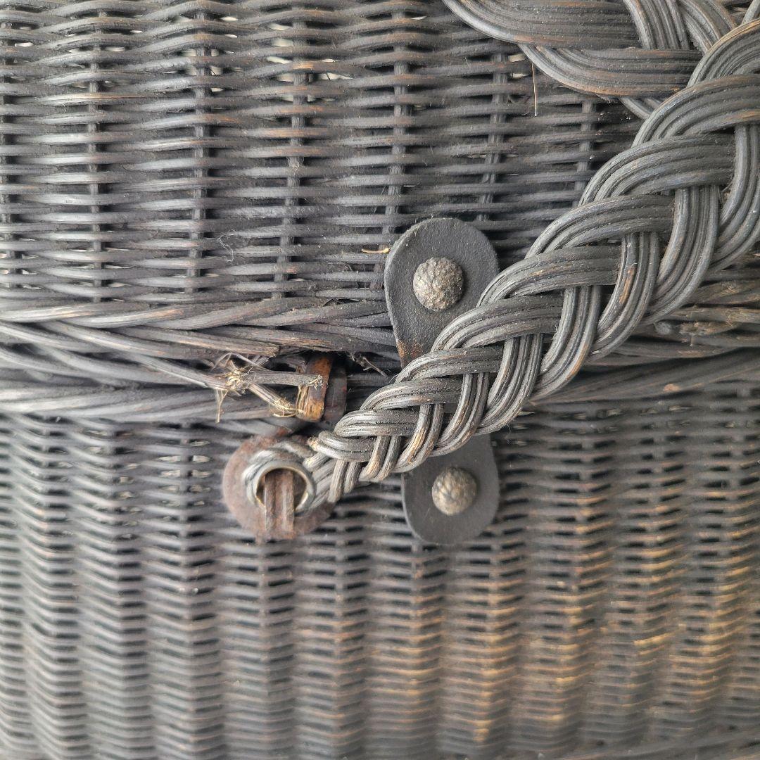 フランス　アンティーク　ブラック　パニエ