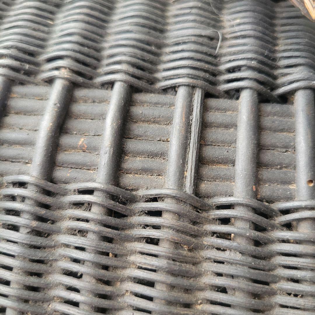 フランス　アンティーク　ブラック　パニエ